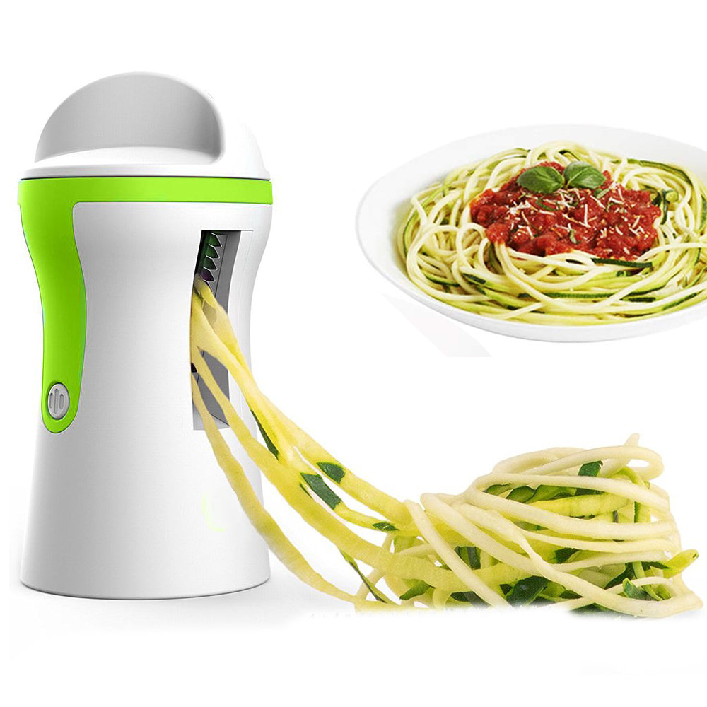 Handheld Spiralizer for Veggie Noodles, Stainless Steel