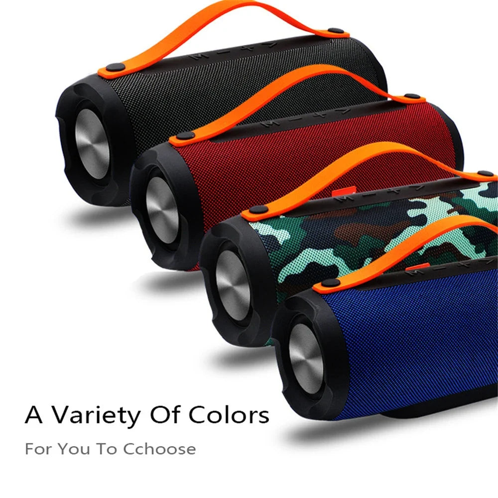 Portable Bluetooth Speaker with Carry Handle & Calls
