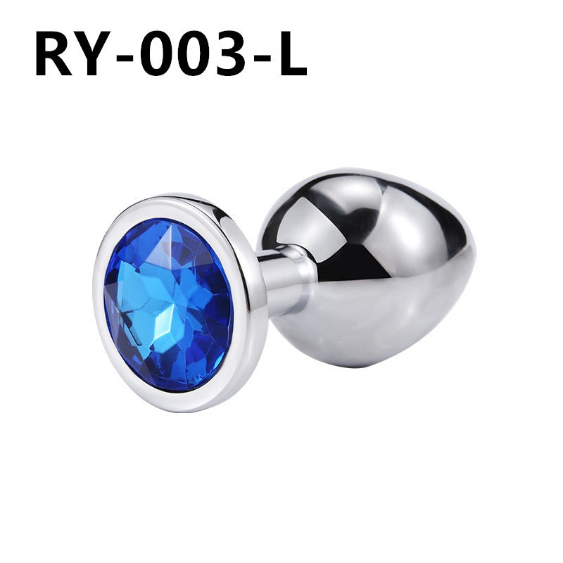 Metal Anal Plug for Discreet, Decorative Intimate Pleasure