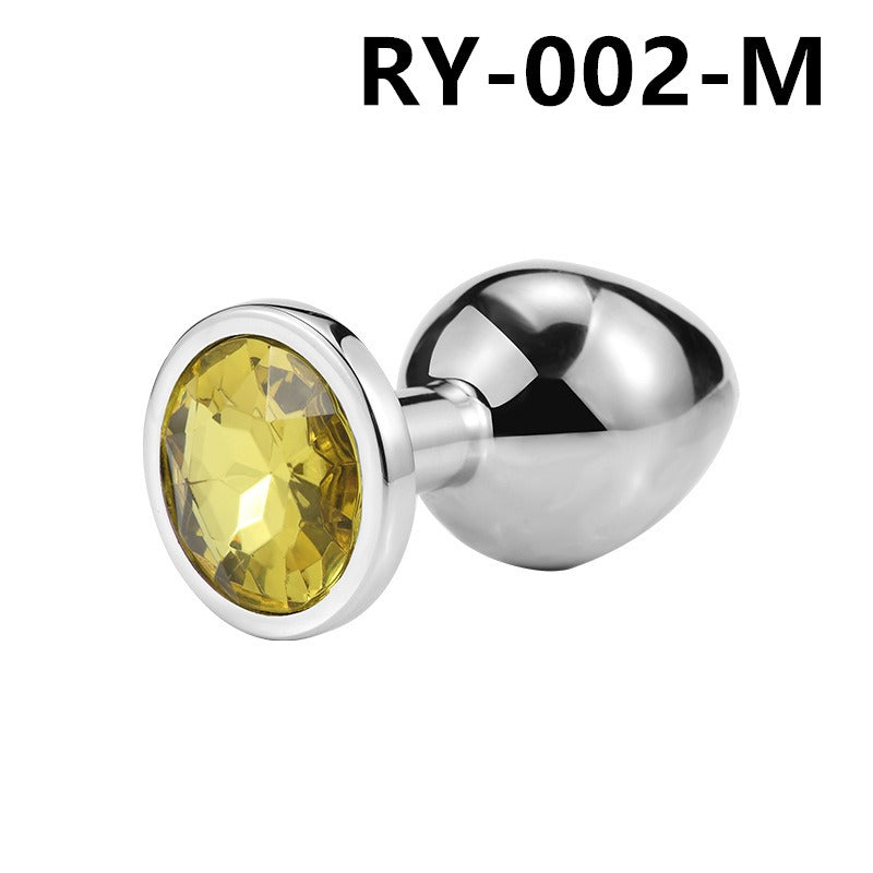 Metal Anal Plug for Discreet, Decorative Intimate Pleasure