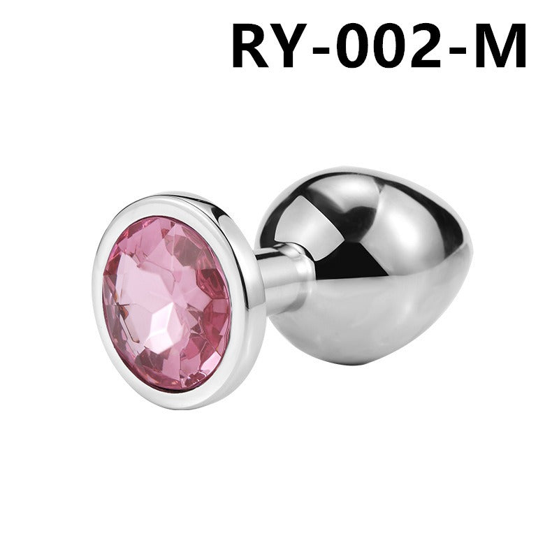Metal Anal Plug for Discreet, Decorative Intimate Pleasure