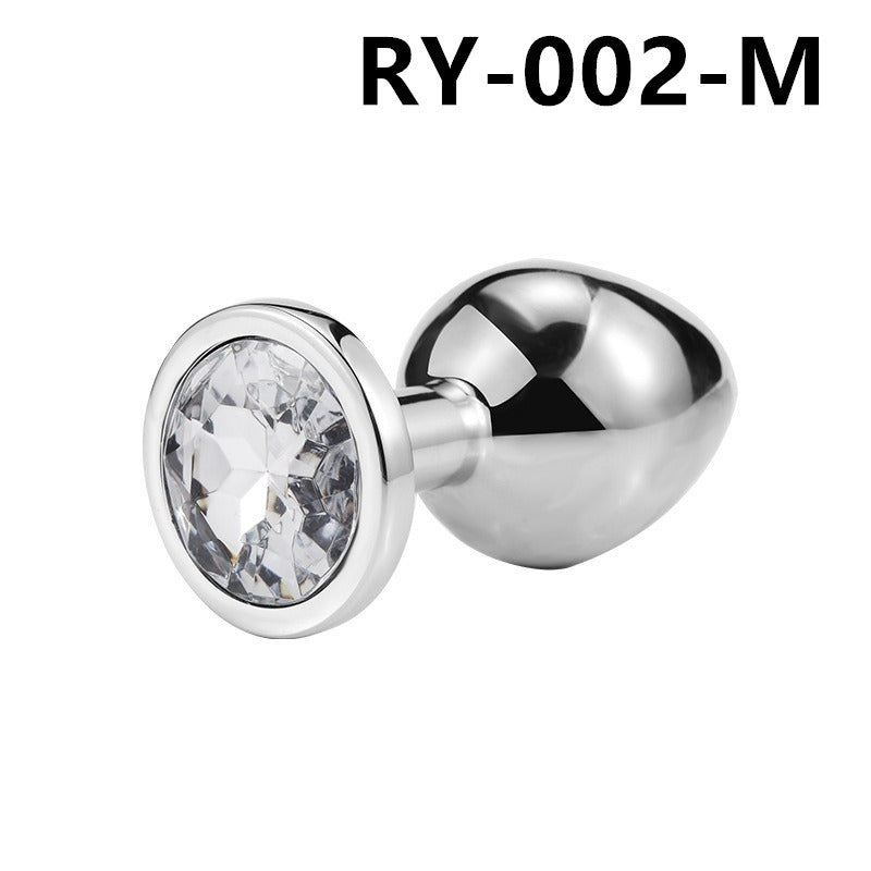 Metal Anal Plug for Discreet, Decorative Intimate Pleasure