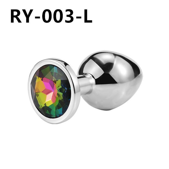Metal Anal Plug for Discreet, Decorative Intimate Pleasure