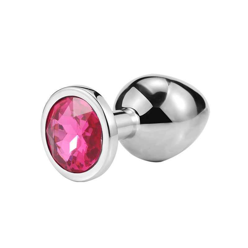 Metal Anal Plug for Discreet, Decorative Intimate Pleasure