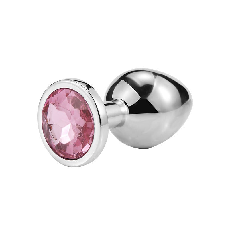 Metal Anal Plug for Discreet, Decorative Intimate Pleasure