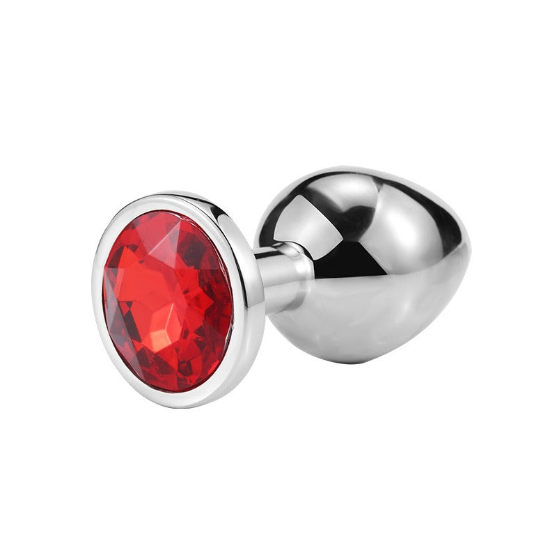 Metal Anal Plug for Discreet, Decorative Intimate Pleasure