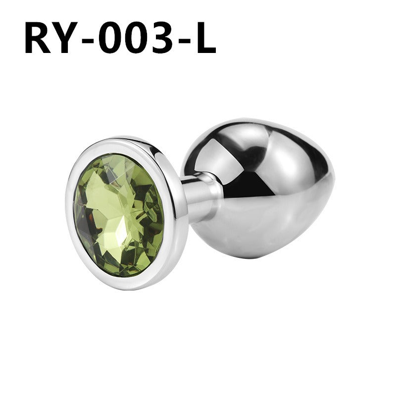 Metal Anal Plug for Discreet, Decorative Intimate Pleasure