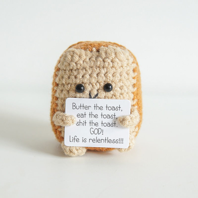 Crochet Potato Bag Charm – Handmade Kawaii Gift Idea