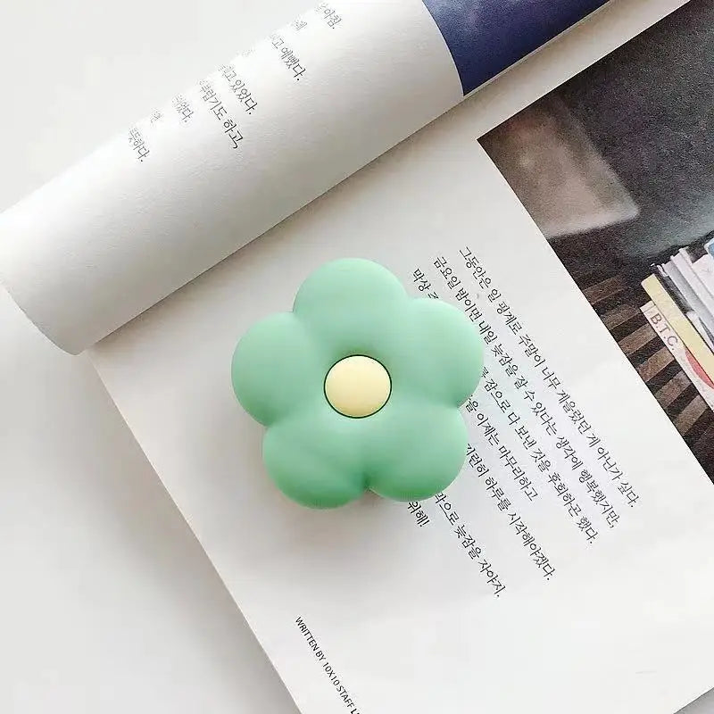 Cute Cartoon Phone Grip Stand with Finger Holder Loop