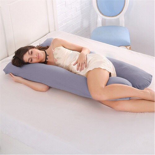 Pregnancy Pillow U-Shape Full-Body Sleep Support Cushion