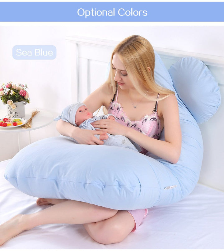 Pregnancy Pillow for Side Sleepers Full-Body Support