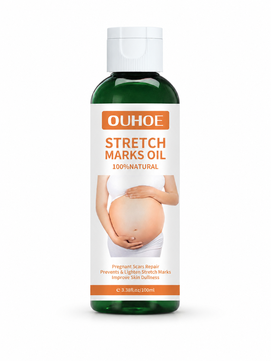 Pregnancy Massage Oil – Prevent & Lighten Stretch Marks Naturally