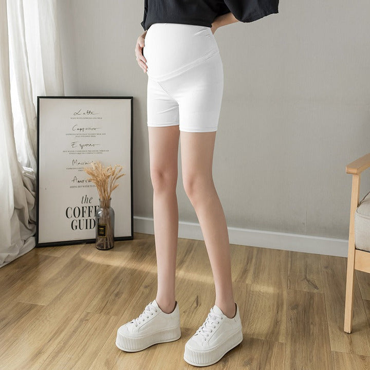 Maternity Yoga Shorts for Belly Support & Coverage