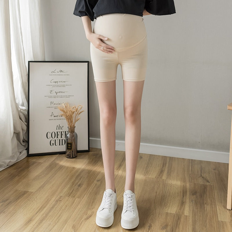 Maternity Yoga Shorts for Belly Support & Coverage