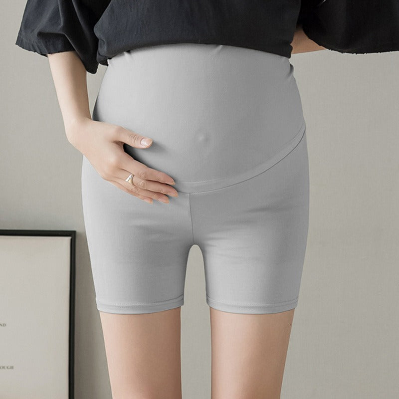 Maternity Yoga Shorts for Belly Support & Coverage