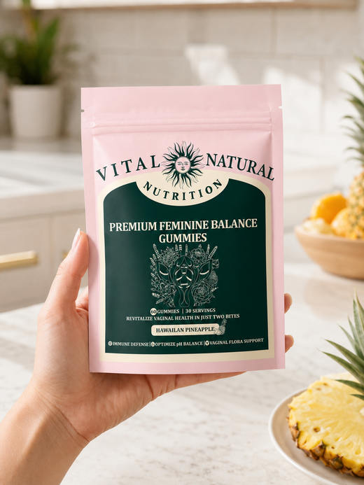 Women’s Balance Gummies — Pineapple Probiotic for Feminine Health