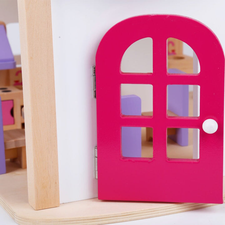 Wooden Dollhouse Furniture Set for Imaginative Play