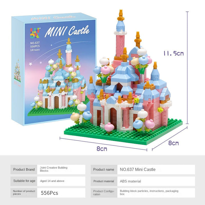 Princess Castle Building Blocks for Creative Display