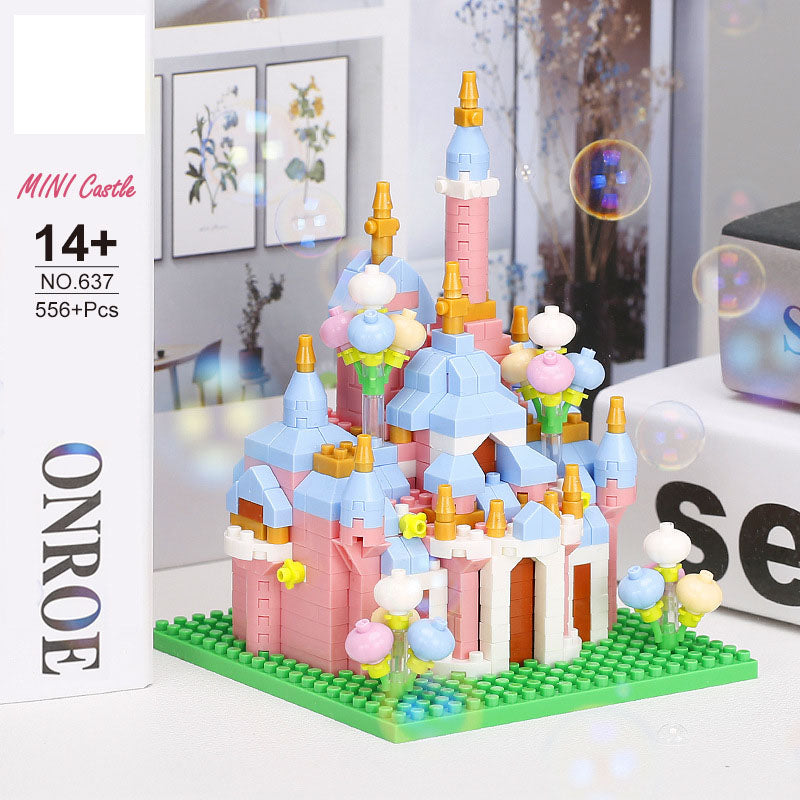 Princess Castle Building Blocks for Creative Display