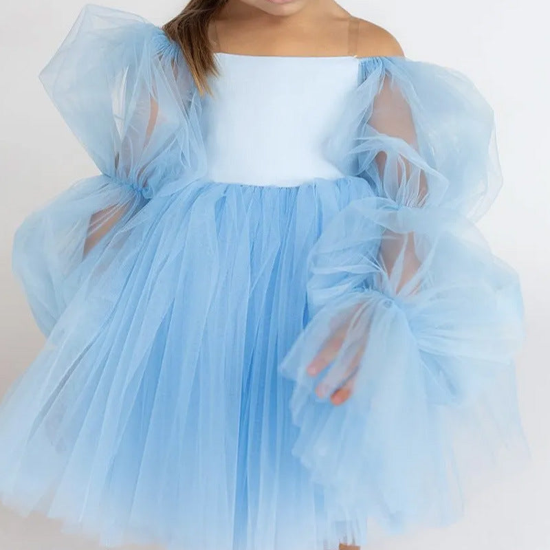 Girls' Princess Tulle Dress for Magical Special Occasions