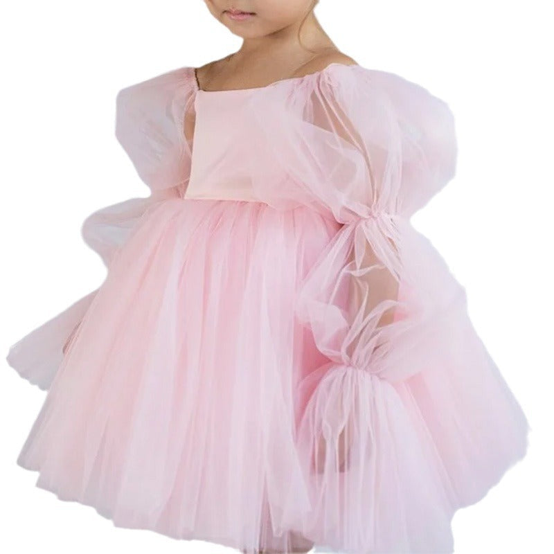 Girls' Princess Tulle Dress for Magical Special Occasions