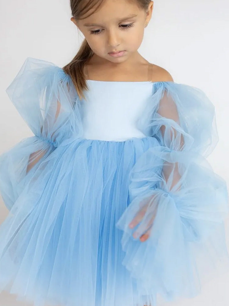 Girls' Princess Tulle Dress for Magical Special Occasions