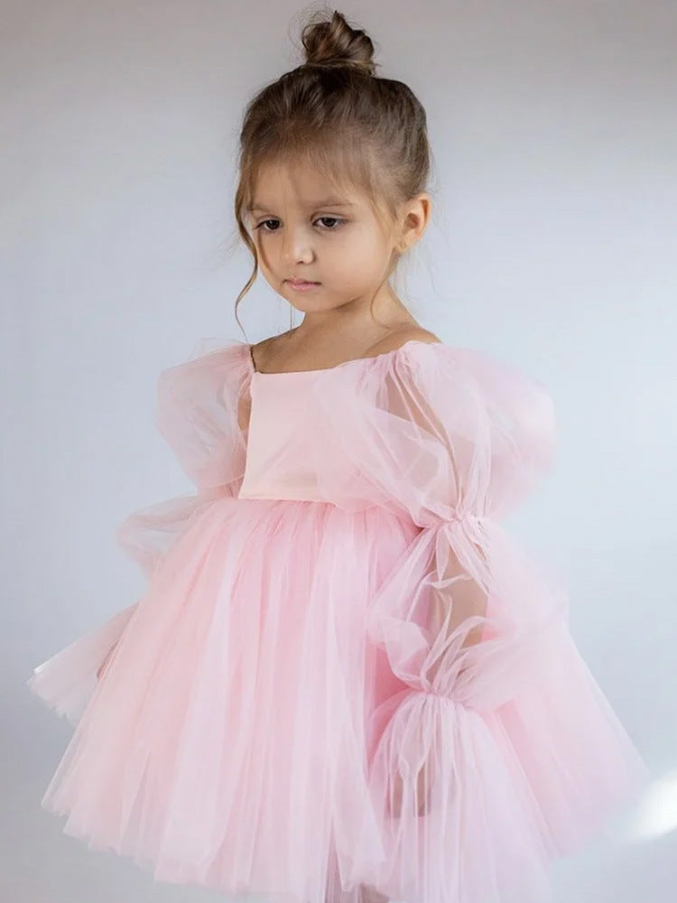 Girls' Princess Tulle Dress for Magical Special Occasions