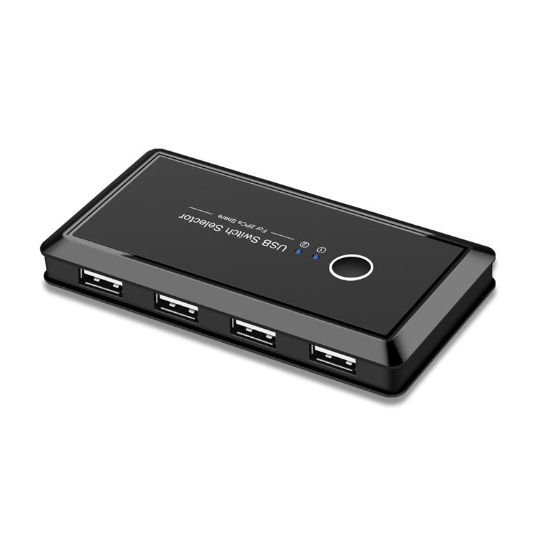 USB Switch Box for 2 PCs: Share 4 Devices in One Press