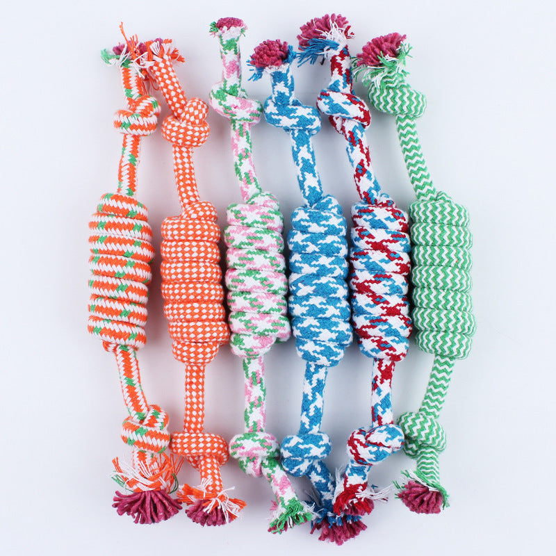 Durable Cotton Rope Dog Toy for Interactive Tug Play