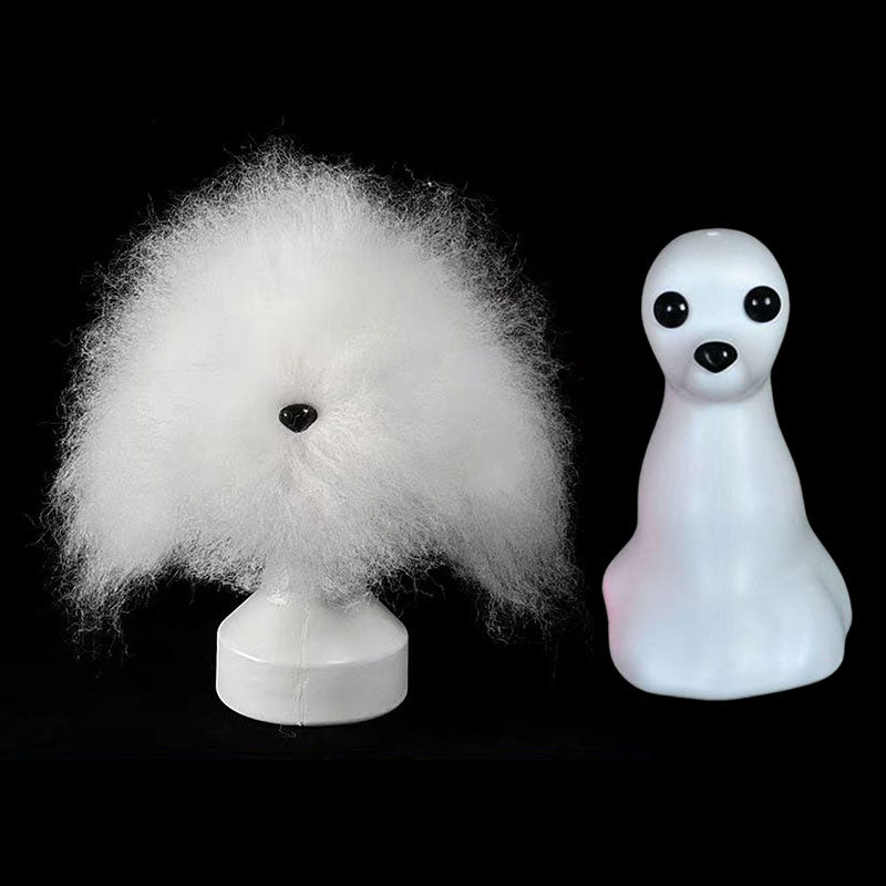 Dog Grooming Training Head for Fur Styling Practice
