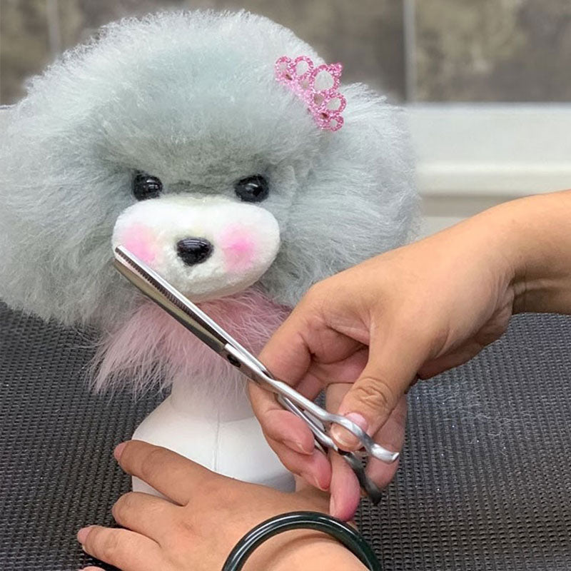 Dog Grooming Training Head for Fur Styling Practice