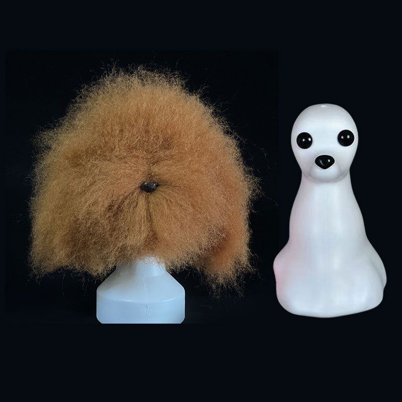 Dog Grooming Training Head for Fur Styling Practice