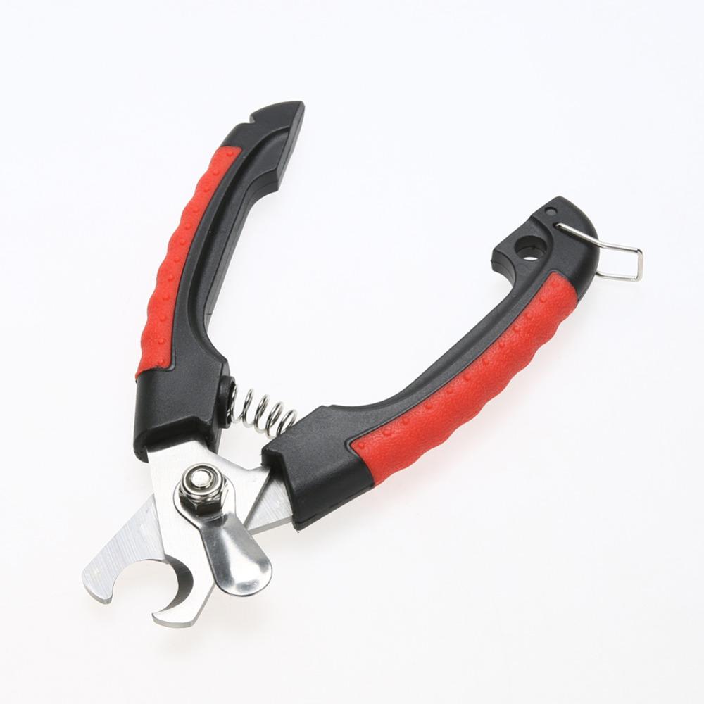 Stainless Steel Dog Nail Clippers with Safety Lock
