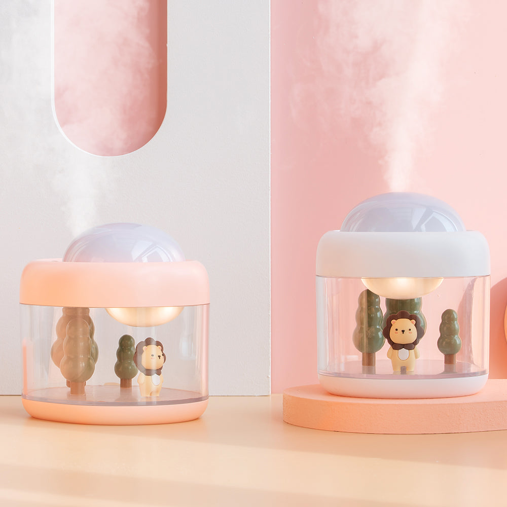Star Projection Humidifier and Night Light for Bedroom