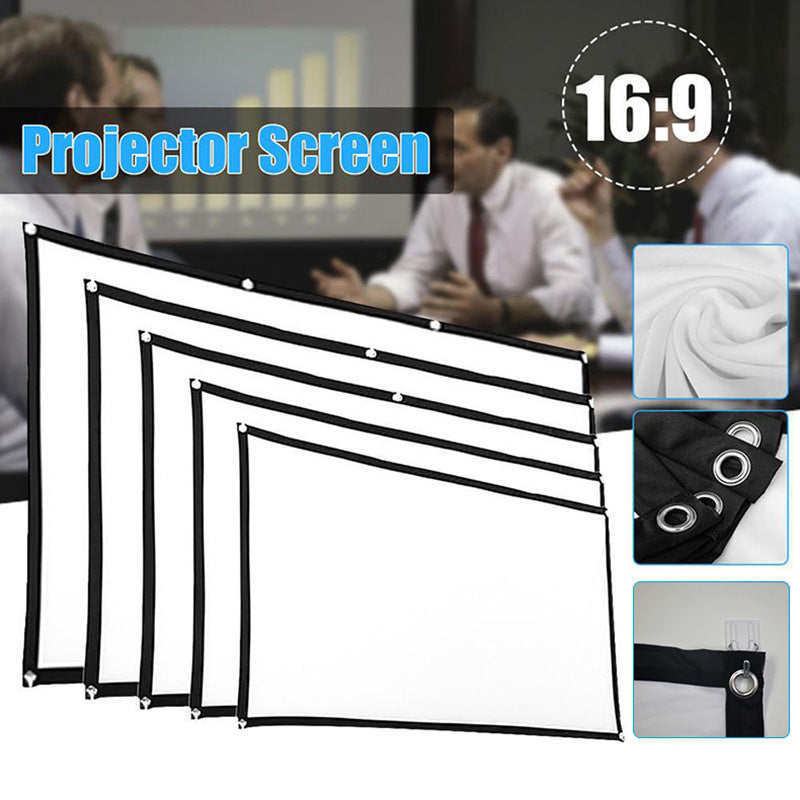 Portable Projector Screen 120 Inch for Home Movie Nights