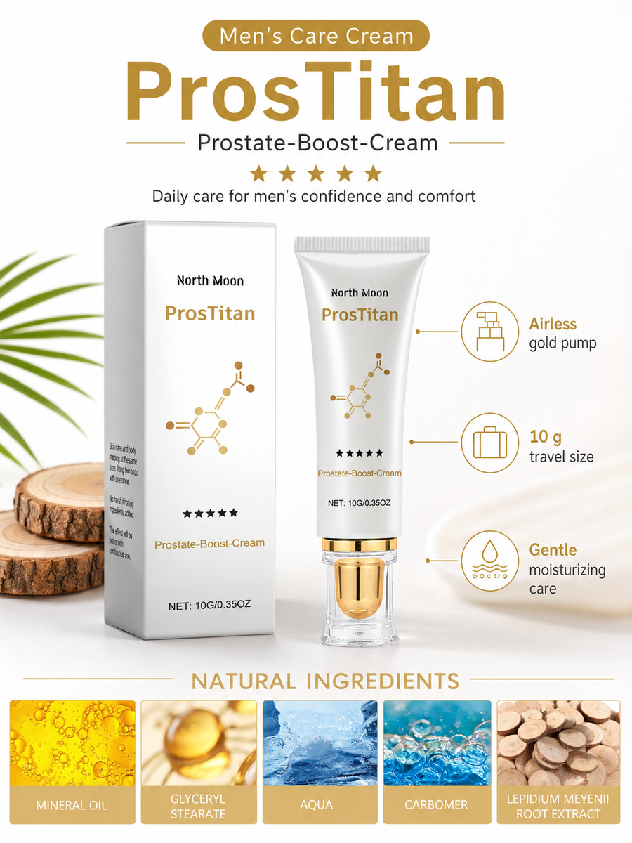 Prostate Support Cream — Soothing Relief & Deep