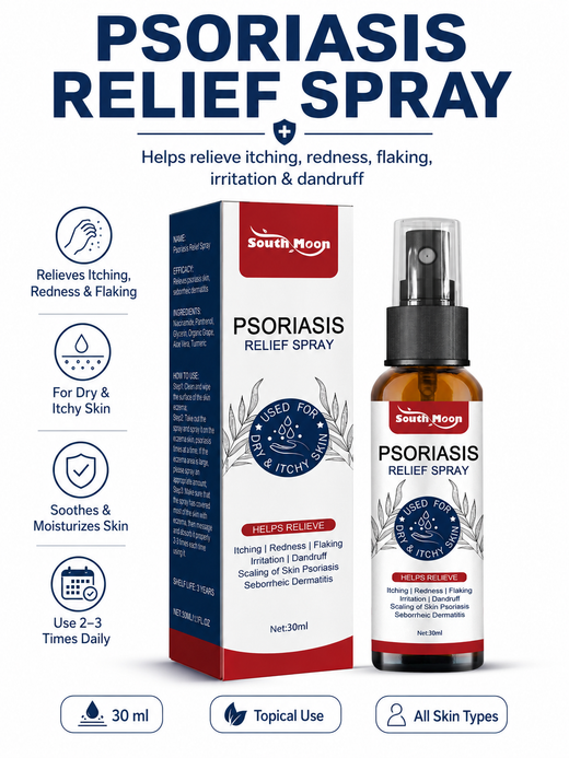 Psoriasis Relief Spray — Steroid-Free