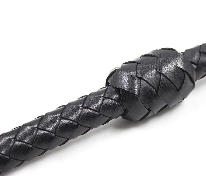 Braided PU Flogger for Consensual Adult Sensory Play