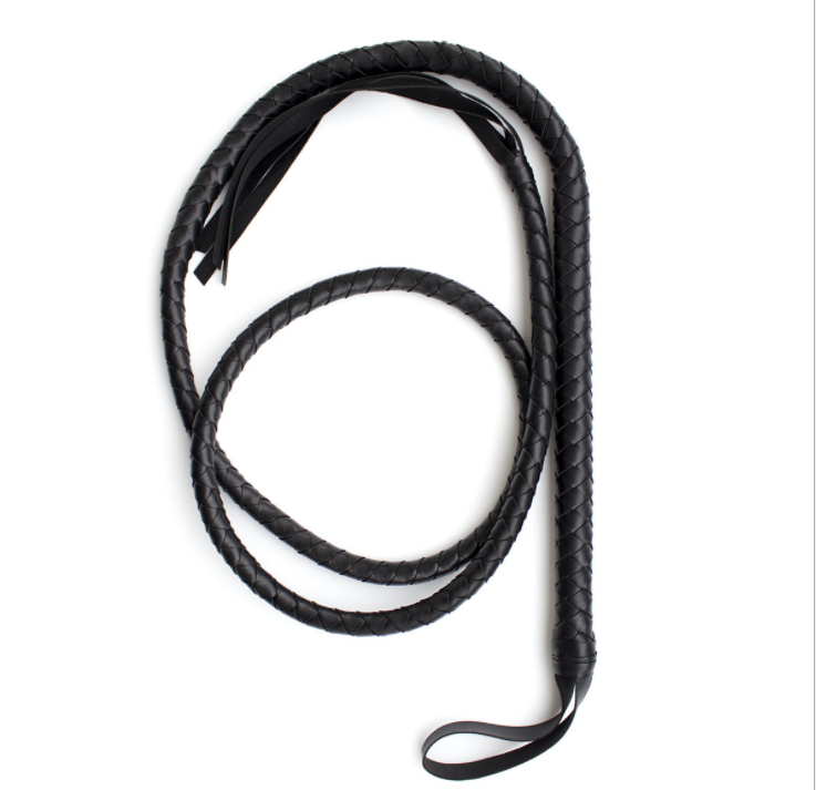 Braided PU Flogger for Consensual Adult Sensory Play