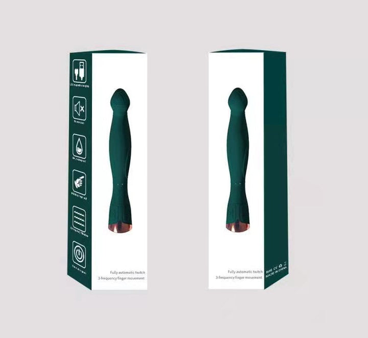 Ergonomic Finger Massager With 3-Speed Vibration