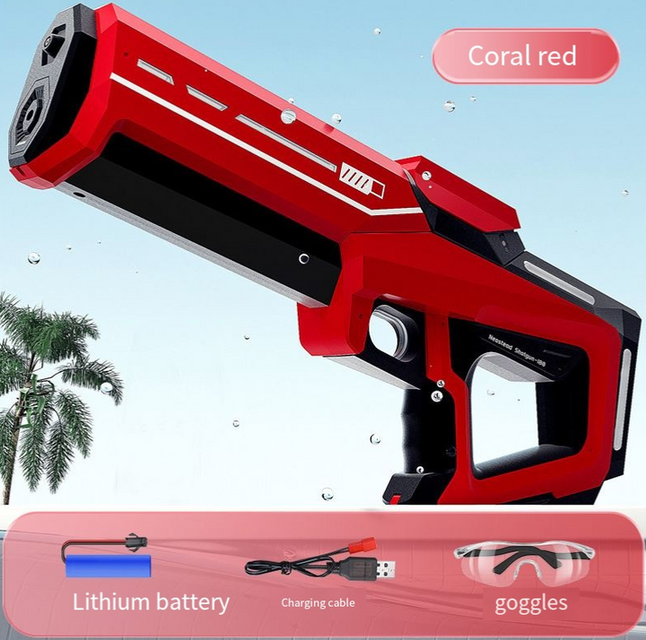 Electric Water Gun With Continuous Spray For Battles