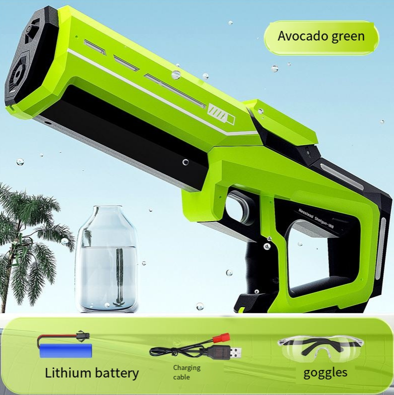 Electric Water Gun With Continuous Spray For Battles