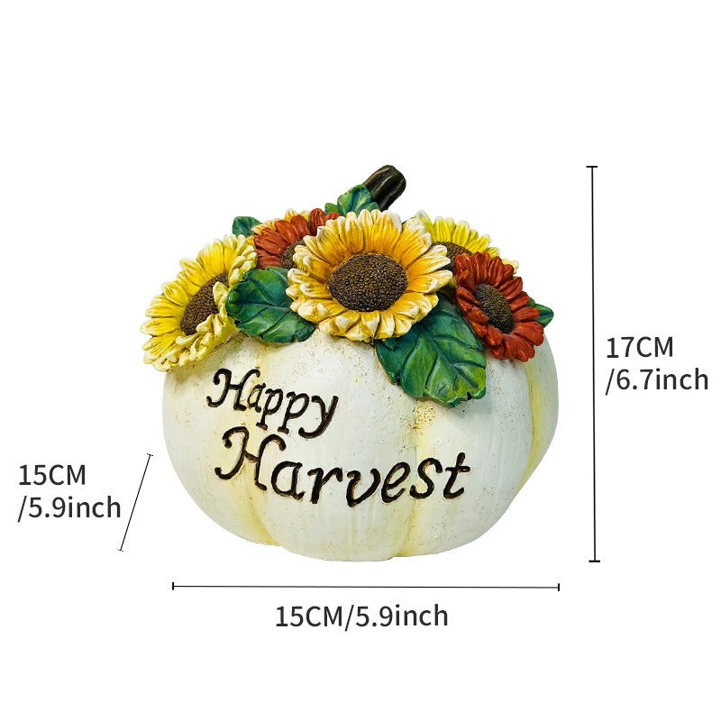 Pumpkin Decorative Ornament for Instant Fall Charm