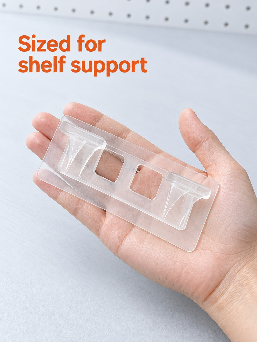Punch-Free Shelf Support Bracket for Wardrobe Cabinets
