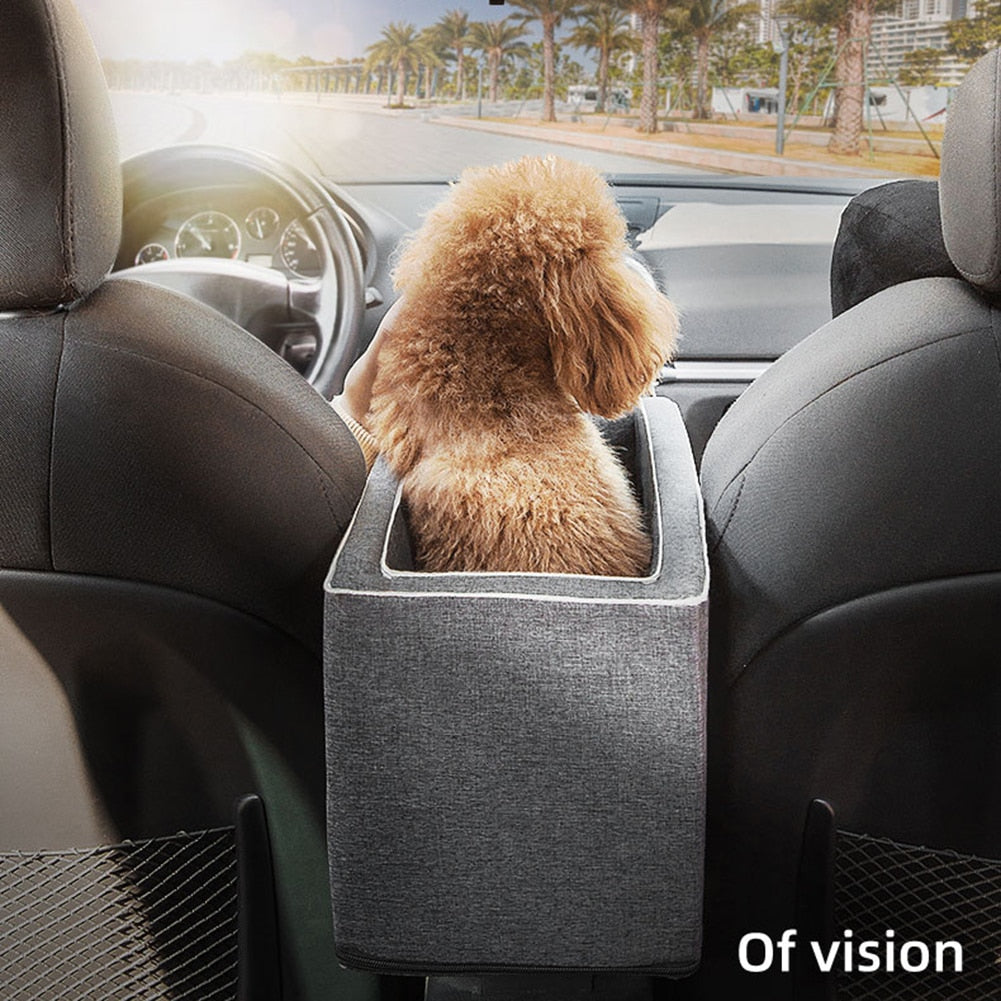 Portable Pet Car Seat for Small Dogs and Cats Travel