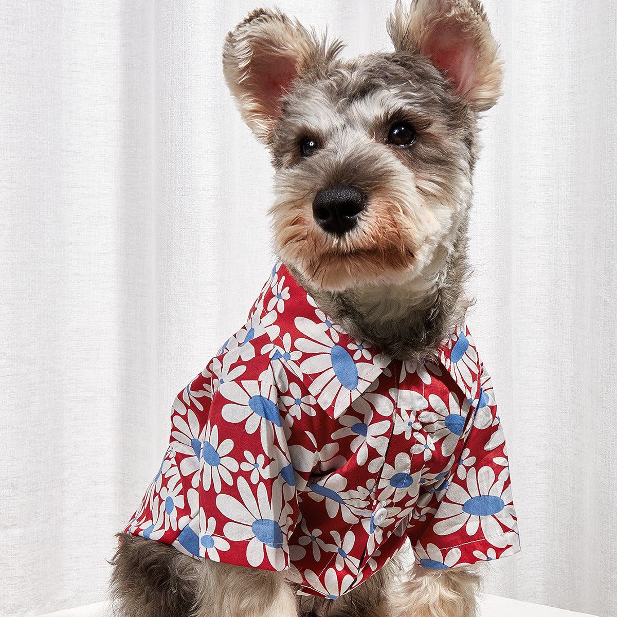 Small Dog Floral Shirt for Lightweight Spring Coverage