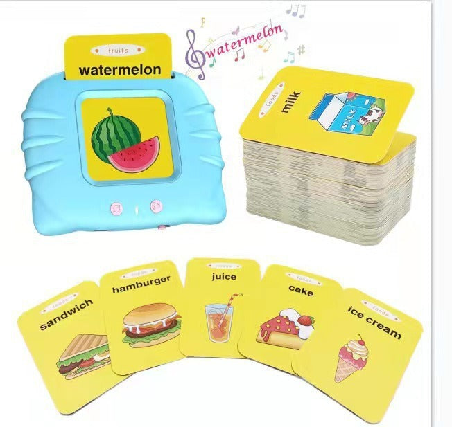 English Flashcard Learning Machine With Audio Practice Toy