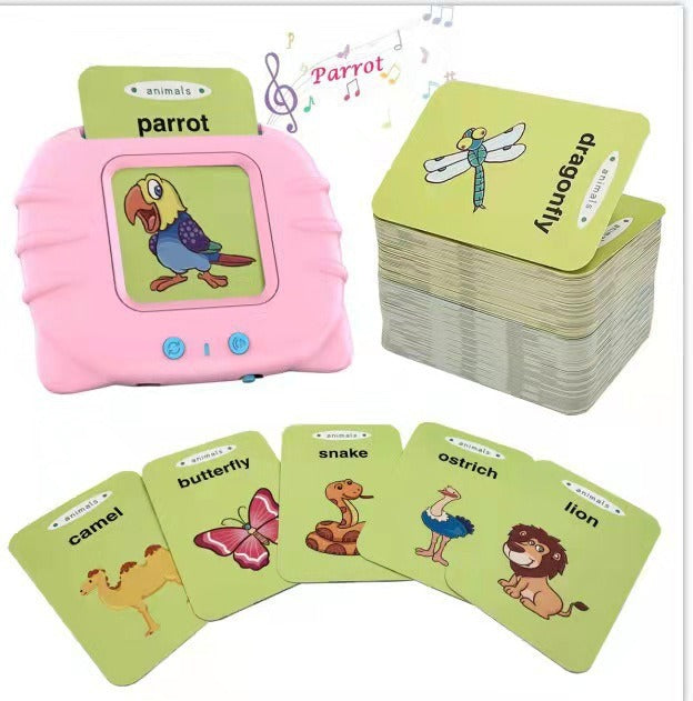 English Flashcard Learning Machine With Audio Practice Toy