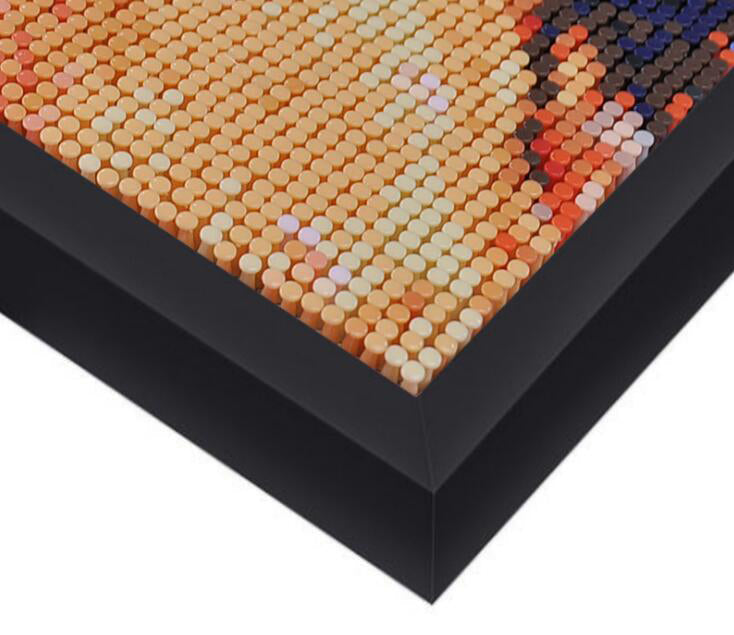 Pushpin Painting Kit: Personalized 3D Mosaic Wall Art