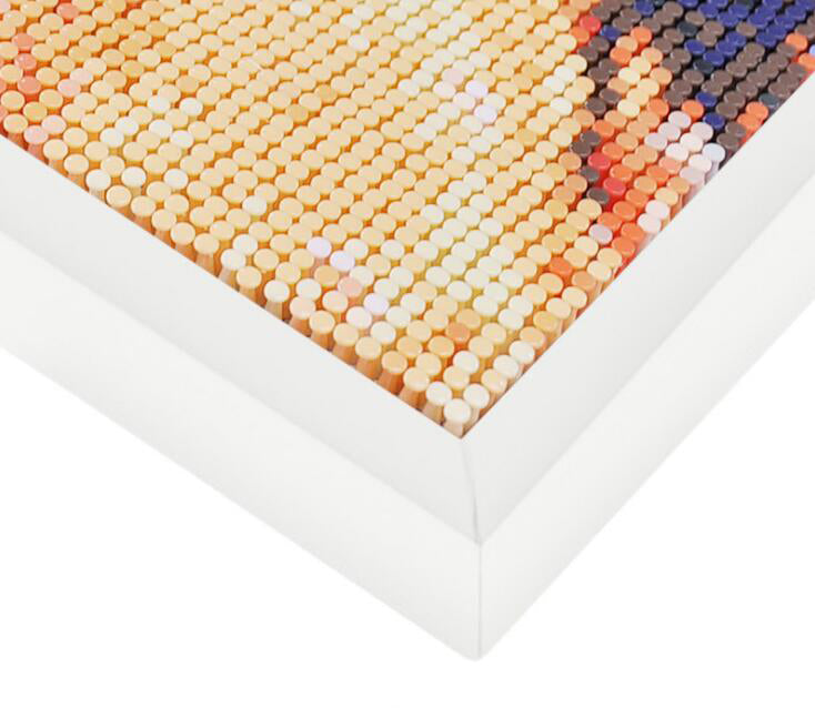 Pushpin Painting Kit: Personalized 3D Mosaic Wall Art